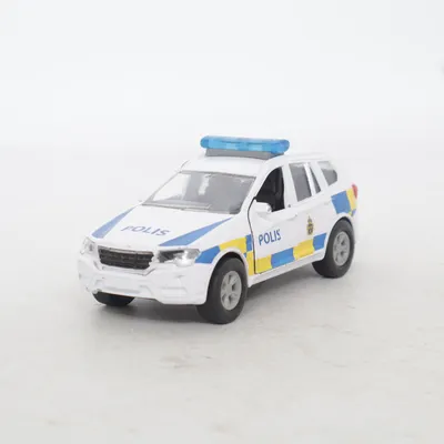 Leksaksbil (Vit, Blå, Gul) från Dickie Toys