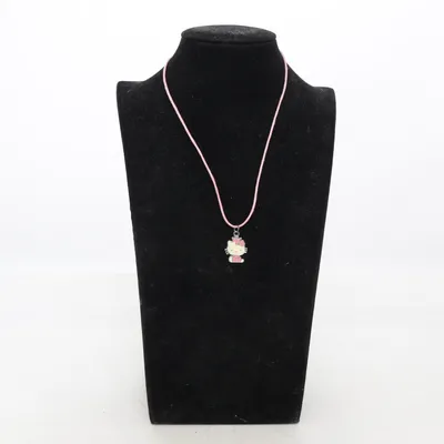 Halsband (Rosa, Silverfärgad) från Hello Kitty Okänd metall