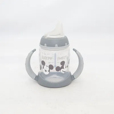 Pipmugg (Grå, Transparent) från NUK