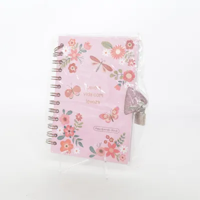 Carnet (Diário Com Chave Borboletas) de Molin