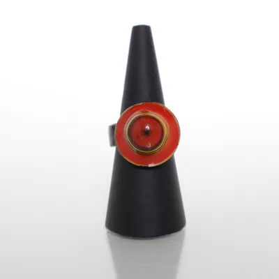 Ring (Rood, Meerkleurig) Onbekend materiaal