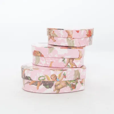 Boks (Pink, Flerfarvet)