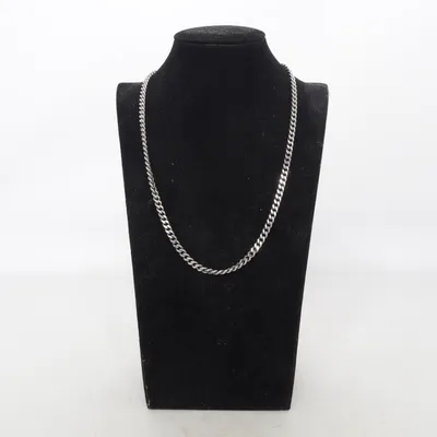Collier (Argent) de Steel By Christ Acier inoxydable