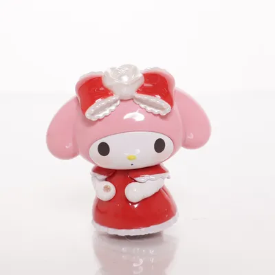 Legetøjsfigur (Pink, Rød, Hvid) fra Sanrio