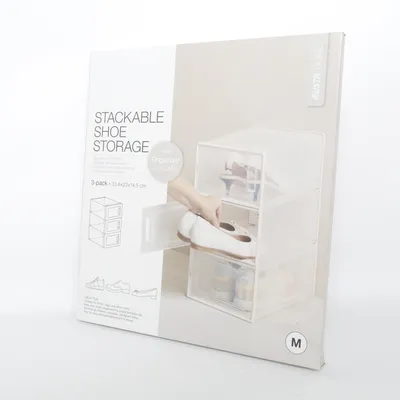 Étagère à chaussures (Stackable Shoe Storage) de Rusta Home