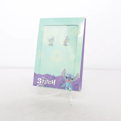 Øreringe (Blå) fra Disney Stitch Ukendt metal