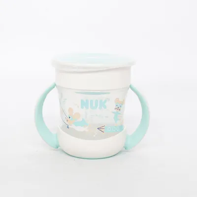 Sippy cup (Turquoise, White) from NUK