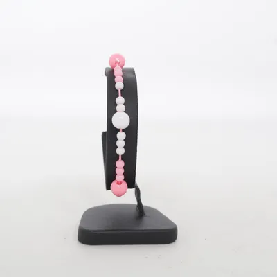 Bracelet de cheville (Bleu, Rose, Blanc) Métal inconnu