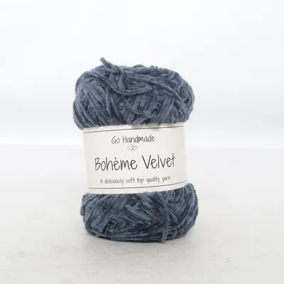 Garn (Bohème Velvet) fra Go Handmade Polyester
