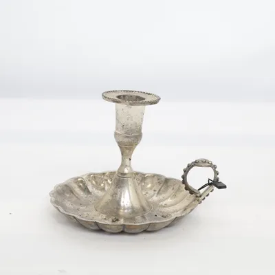 Ljusstake (Silverfärgad)