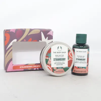 Hudplejesæt (Strawberry) fra The Body Shop