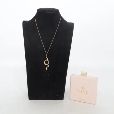 Halsband (Guldfärgad) från Purelei Okänd metall