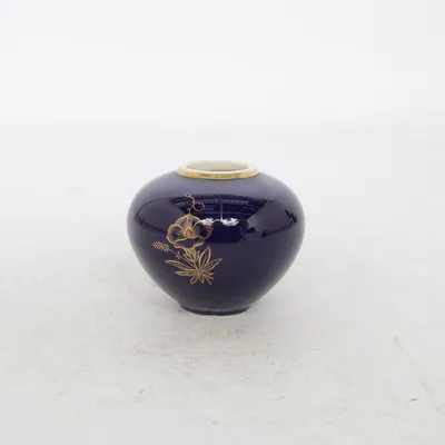 Vaas (Blauw, Goud, Wit)
