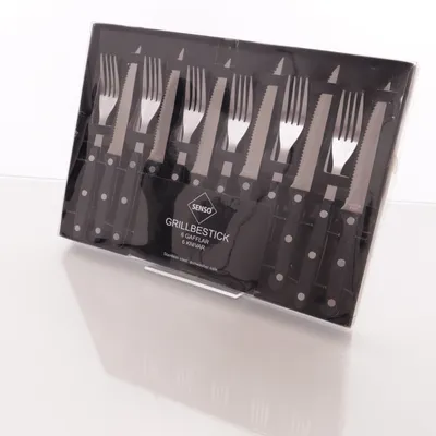 Cutlery (Black, Silver) from Senso