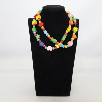 Halsband (Flerfärgad) Trä