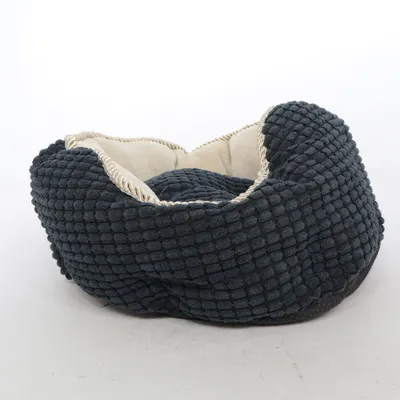 Pet bed (Black, Beige) from Zooplus Polyester