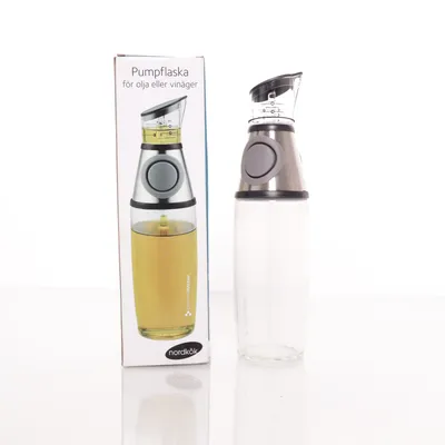Dressing bottle (Transparent, Silver, Silver) from Nordkök