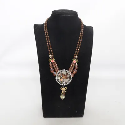 Collier (Marron, Rose, Multicolore) de Alpenw Ahn Métal inconnu