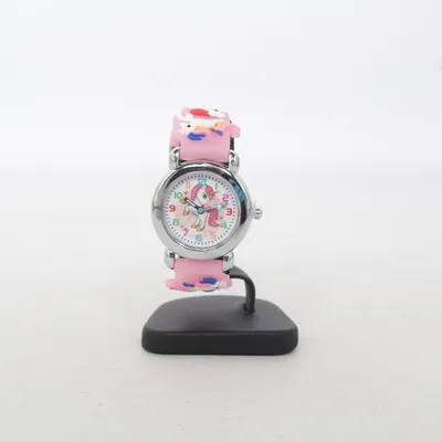 Wristwatch (Pink, Multicolored)