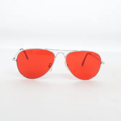 Zonnebril (Zilver, Rood)