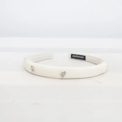 Bandeau à cheveux (Blanc) de Handmade