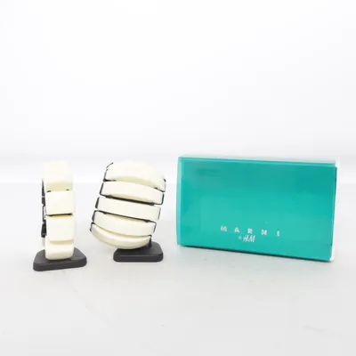 Armbånd (Hvid, Sort) fra Marni at H&M Ukendt metal