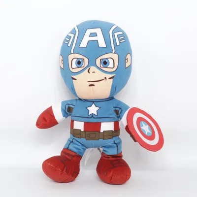 Peluche (Bleu, Rouge, Blanc) de Marvel