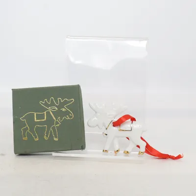 Juldekoration (Vit, Röd, Guldfärgad)