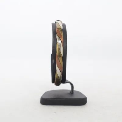 Armband (Silverfärgad, Guldfärgad, Brun) Okänd metall