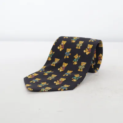 Slips (Svart, Flerfärgad) från Ascot Silke