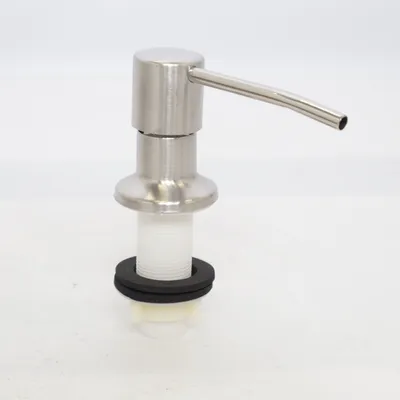 Tvålpump (Silverfärgad, Svart, Vit)