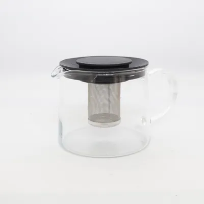 Tekanna (Svart, Transparent)