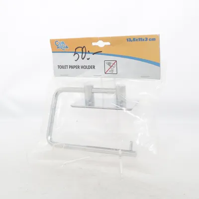 Toilet paper holder (Silver) from Curaqua