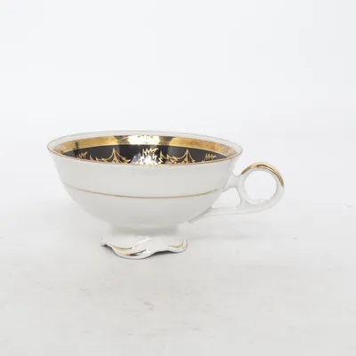 Cup (White, Black, Gold) from Bareuther Bavaria