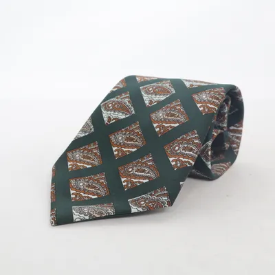 Stropdas (Groen, Bruin, Wit) van City Style Polyester