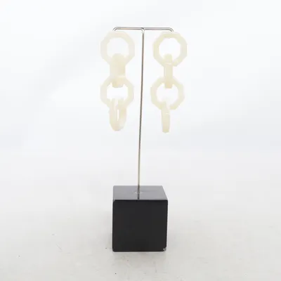 Örhängen (Beige) från In Style Okänd metall