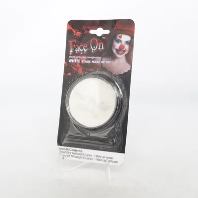 Kostuum accessoires (White Stage Make Up Kit) van Face On