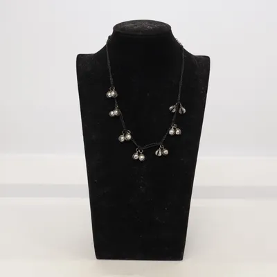 Halsband (Svart, Silverfärgad) från Danish Design Okänd metall