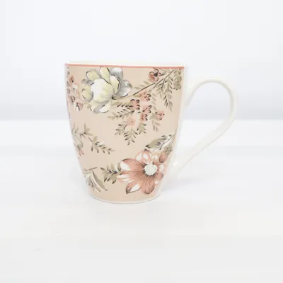 Mugg (Beige, Flerfärgad) från Kotikulta