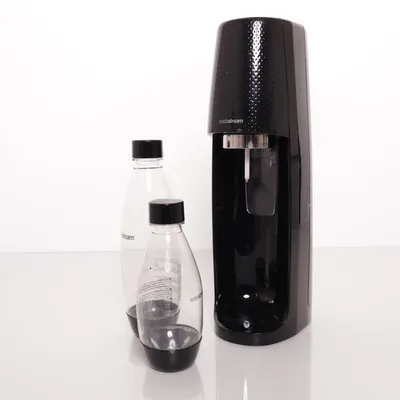 Sparkling water maker (Black, Transparent) from Sodastream