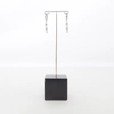Earrings (Silver, White) from Purelei Stainless steel