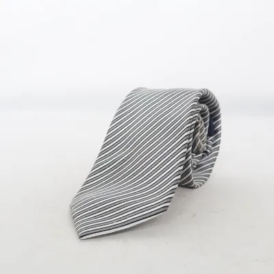 Cravate (Gris, Noir, Blanc) de Jan Paulsen Soie