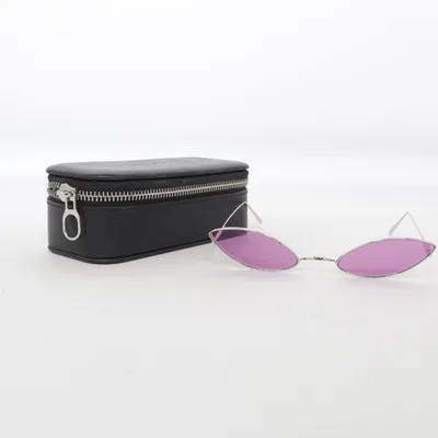 Zonnebril (Zilver, Lila) van Acne Studios