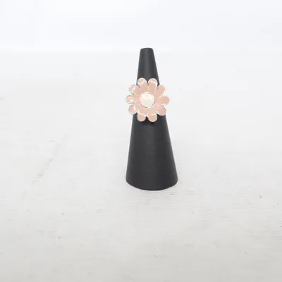 Ring (Zilver, Roze) Onbekend materiaal