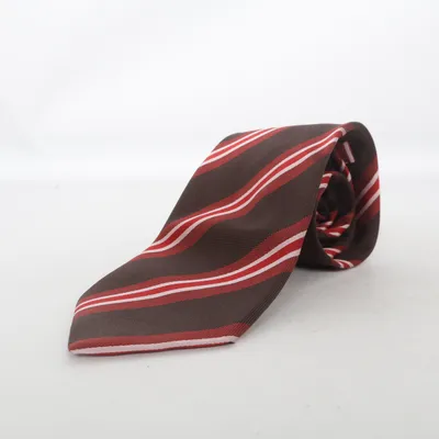 Cravate (Marron, Rouge, Rose) de McNeal Soie