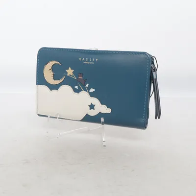 Wallet (Blue, White, Gold) from Radley