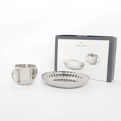 Ensemble de vaisselle (Bernadotte Child Set) de Georg Jensen