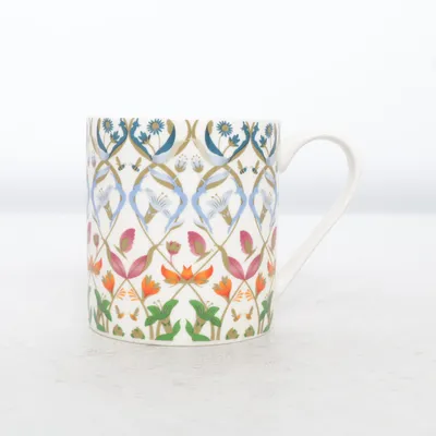 Mug (White, Multicolored) from Pukka