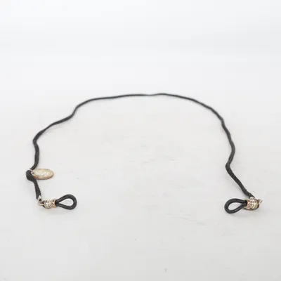 Brillenkoord (Zwart, Zilver) van SC