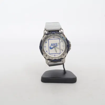 Armbanduhr (Silber, Blau) von Nike